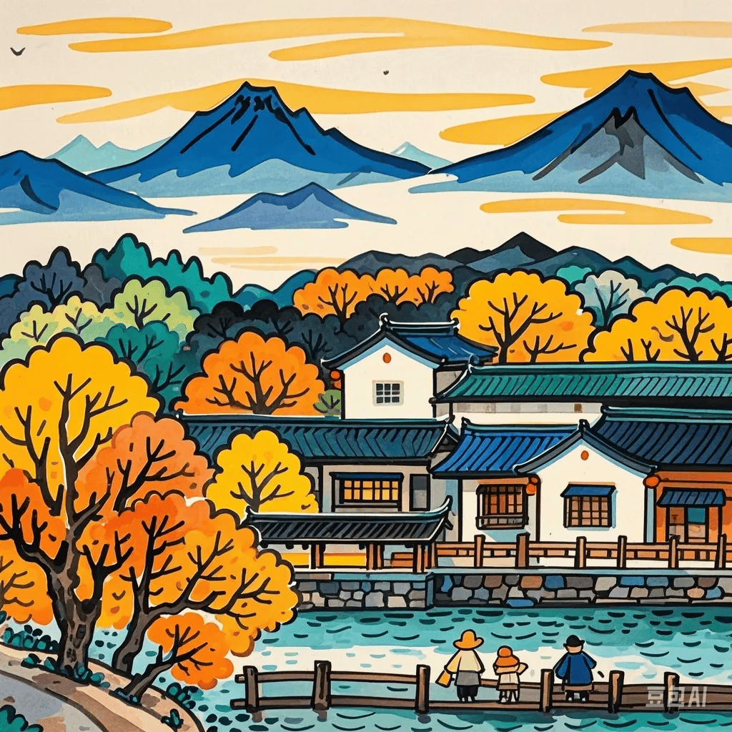 他山之石·艺‖马克笔秋天风景绘画