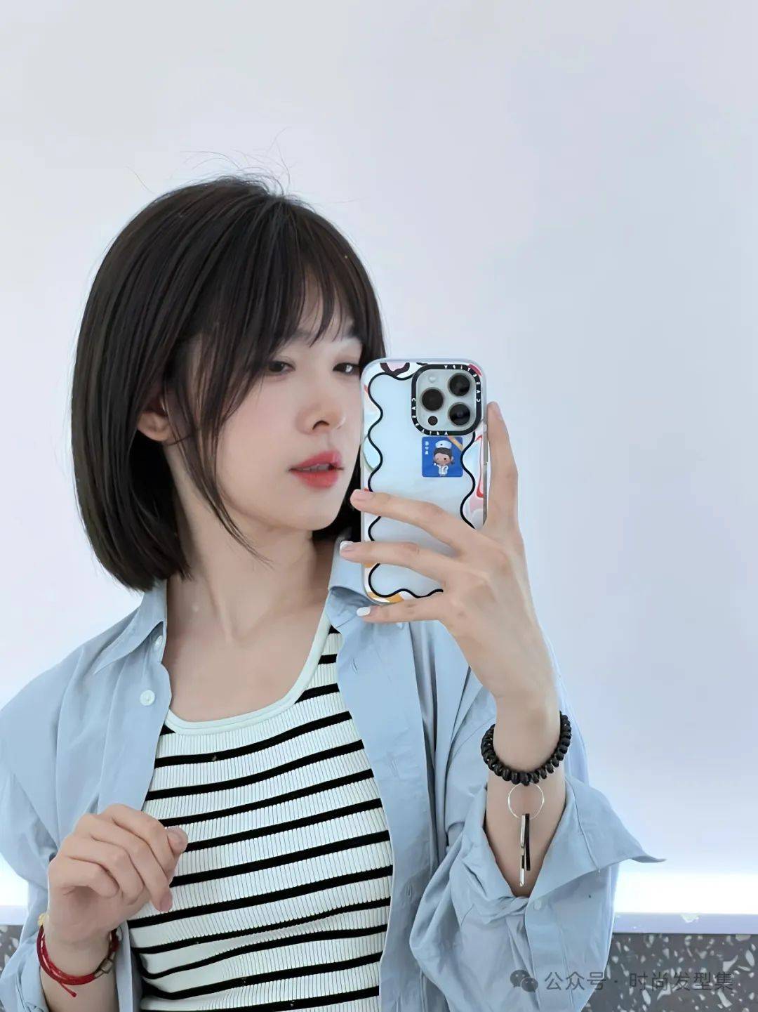 秋天剪个包脸短发吧