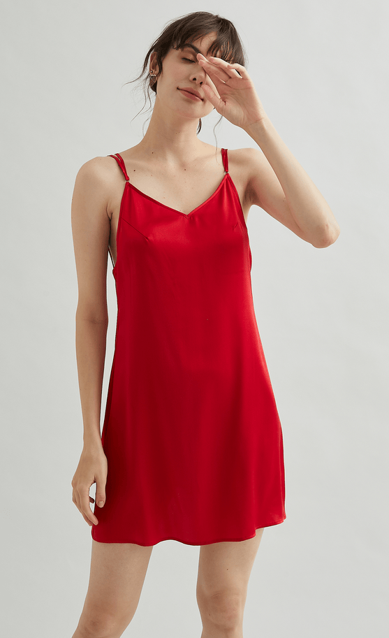 红色丝绸内衣,婚季幸福密码!