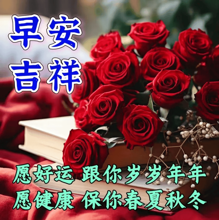 中老年早上好表情包大全,一切随缘,静而不争!