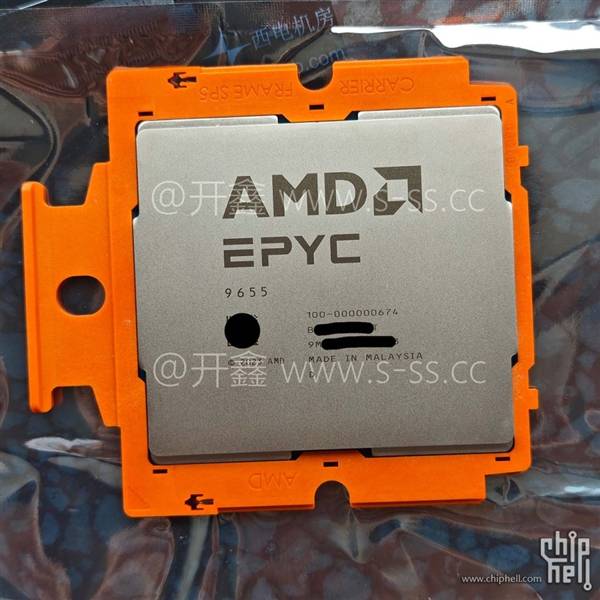 开云体育平台128核心500W功耗AMD Zen5 EPYC提前走光(图1)