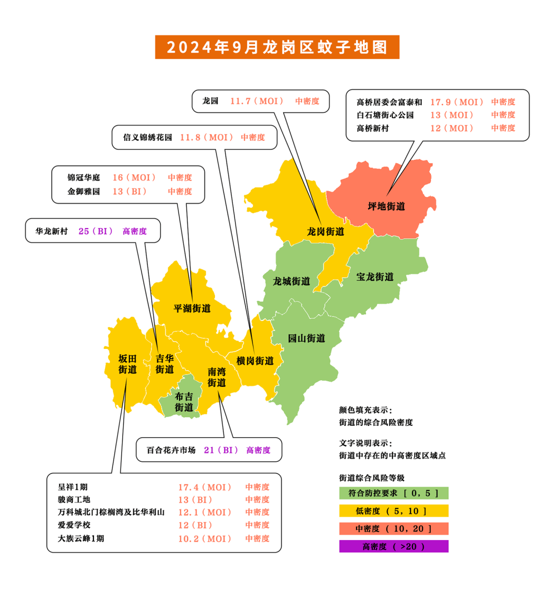 龙岗区街道办划分图图片