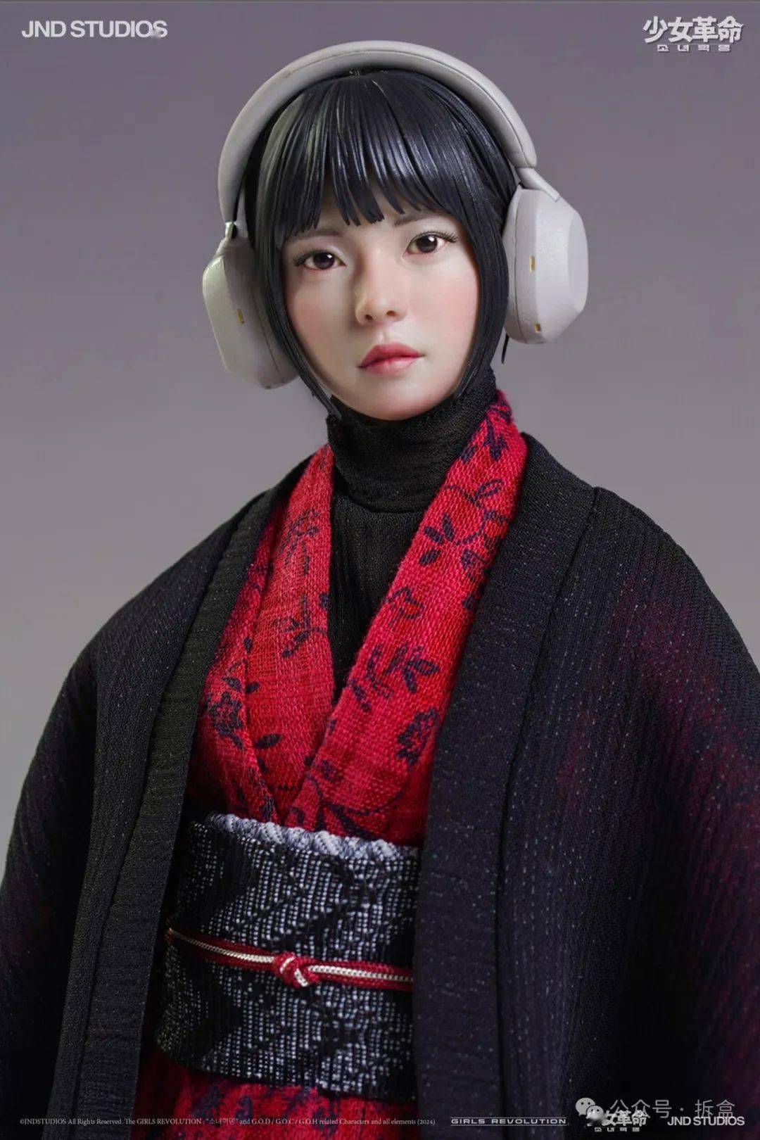 jnd studios x 少女革命 paripi yui 12寸可动人偶