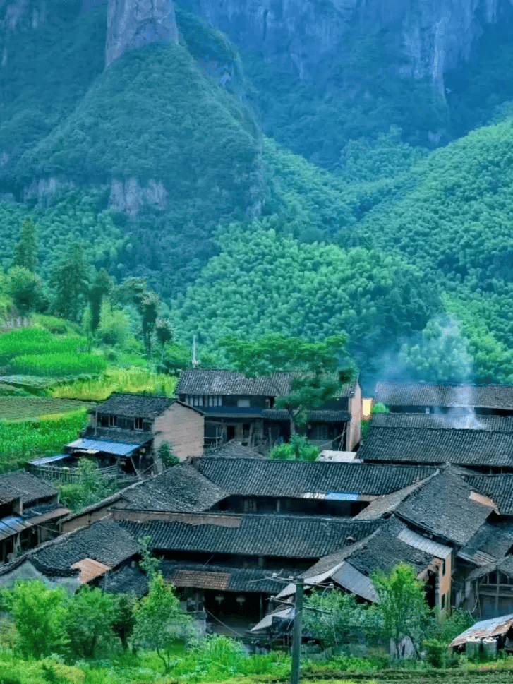 浙江仙居公盂村图片