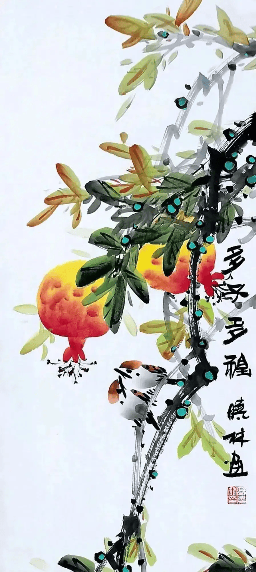 写意花鸟小品25图,好美