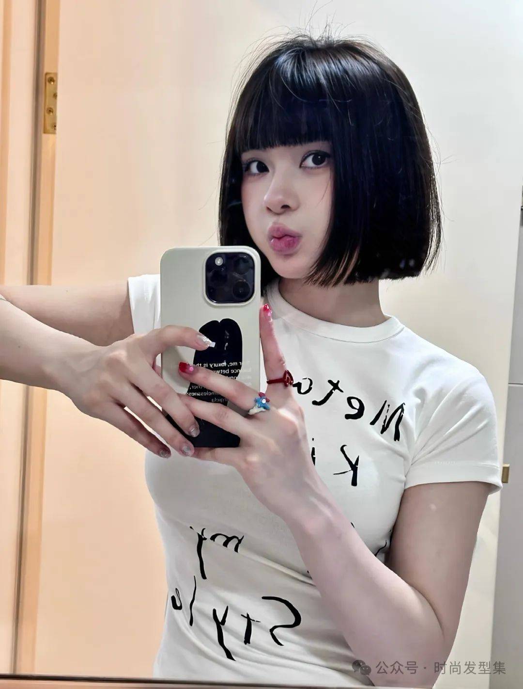 圆脸短发也纯欲秋冬第一剪