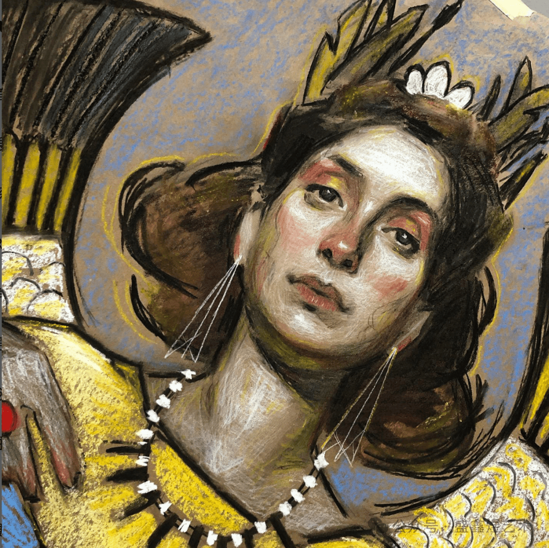 从古典中抽离出来的浓烈色彩