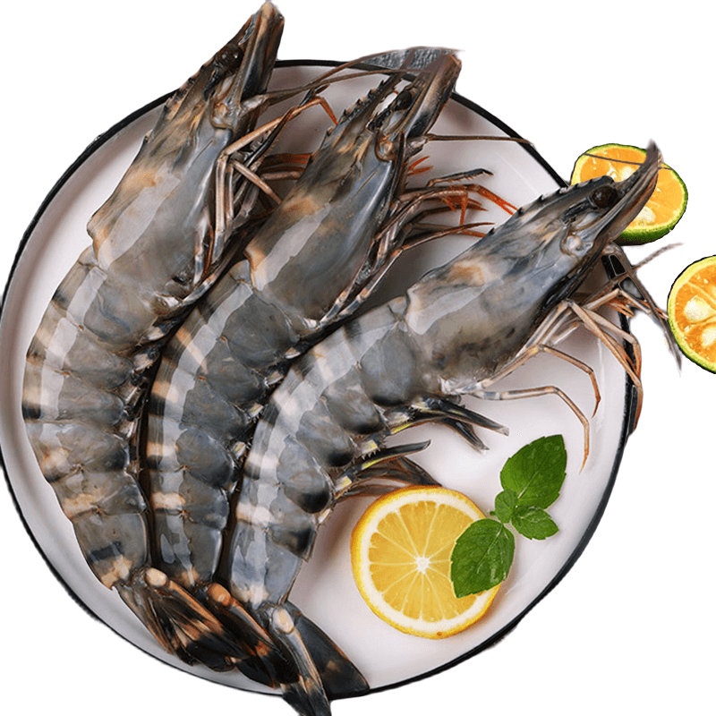 越南进口特大黑虎虾229元2斤!肉质更细嫩,鲜甜如活虾!