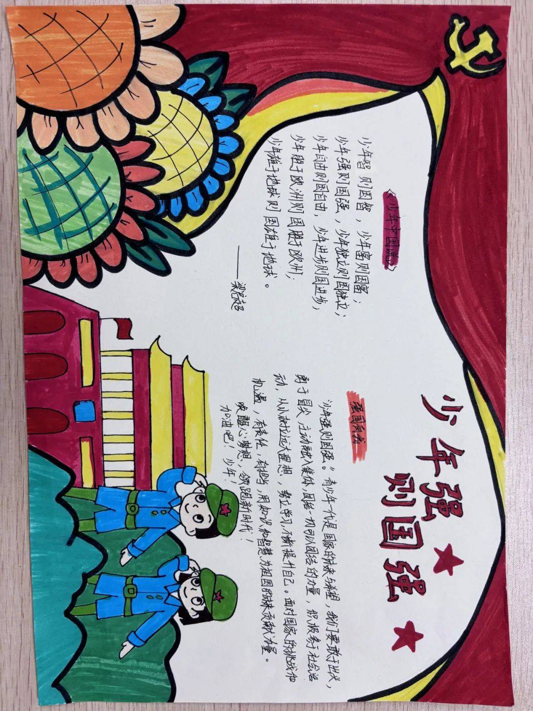 "少年强·则国强"手抄报设计大赛圆满结束,获奖作品及名单公布