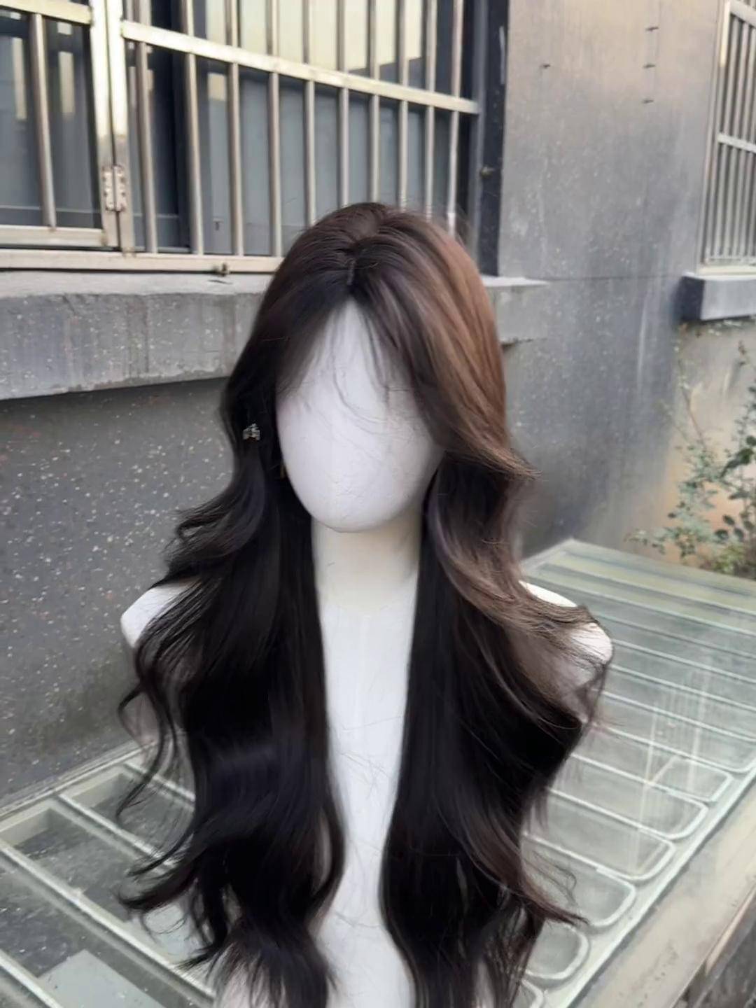 假发 发型 显白发色 大波浪