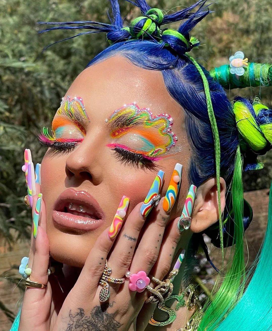 收藏|化妆师sergio antón de las nieves妆容集锦