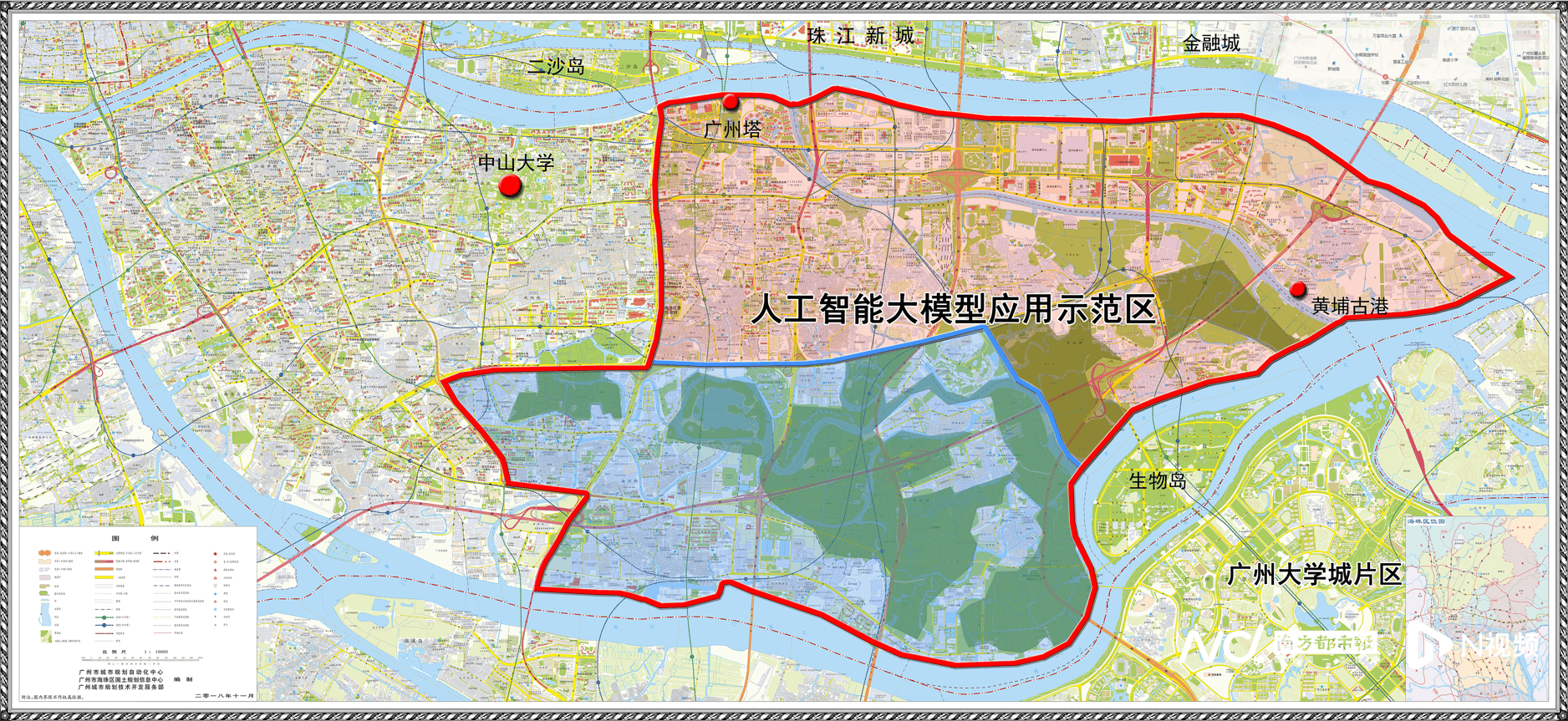城央岛区空间紧张，海珠区如何扬长避短发展人工智能？