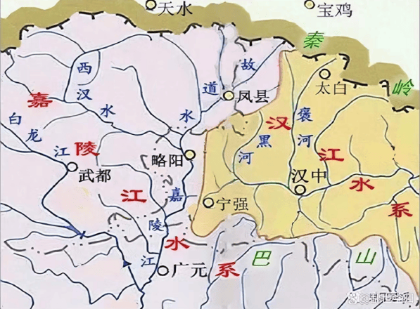 【人文地理】西汉水怎么成了嘉陵江源头?‖周伦斌_汉江_汉中_河道