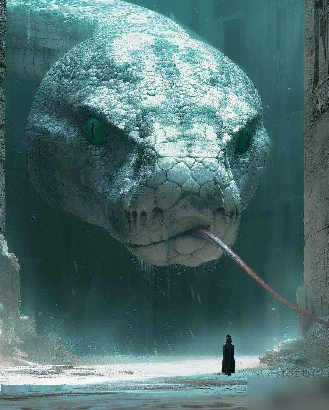 你有"巨物恐惧症"嘛?看看这组插画判断一下