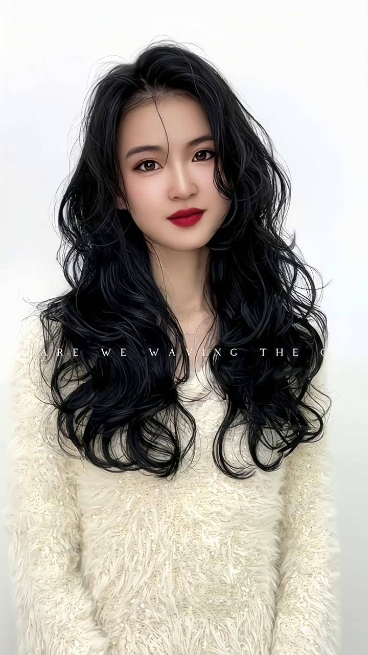 氛围感发型推荐 大波浪 琳达老师网红烫发 免打理烫发 dou上热门