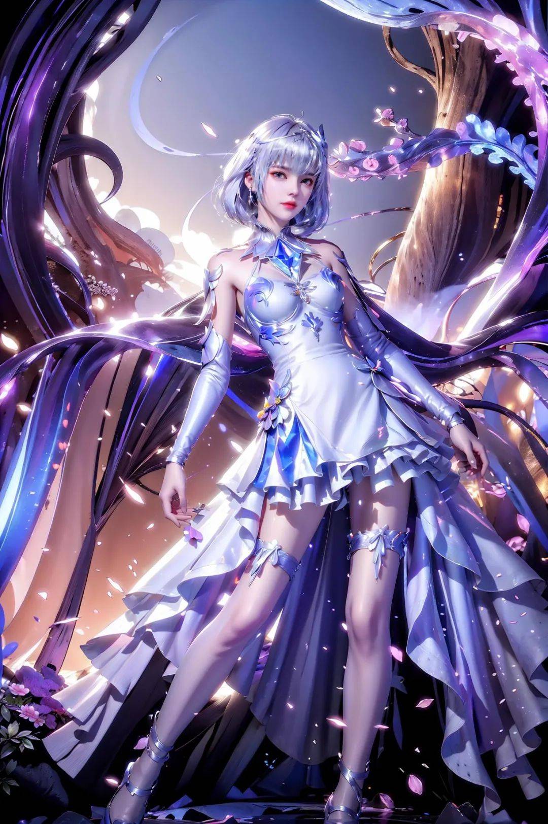斗罗大陆:叶泠泠精美壁纸来了,第四张最漂亮