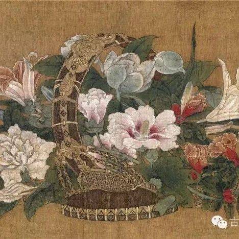 宋 李嵩 「花籃」 へのオマージュ 百卉清供─瓶花と盆景画 特別展_花瓶に生けた花