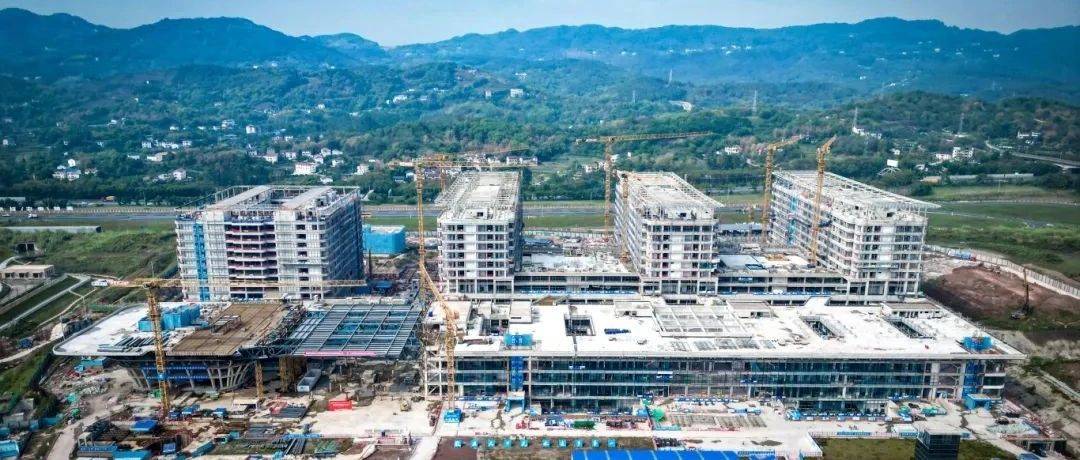 整体提前4个月!科学城这家三甲医院雏形显现!_建设_项目_院区