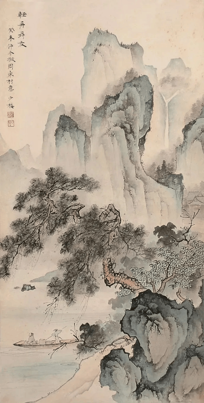 陈少梅高清经典画作100幅欣赏