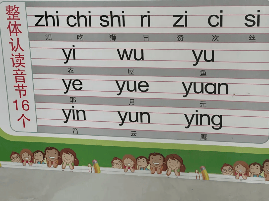整体认读音节有哪些?