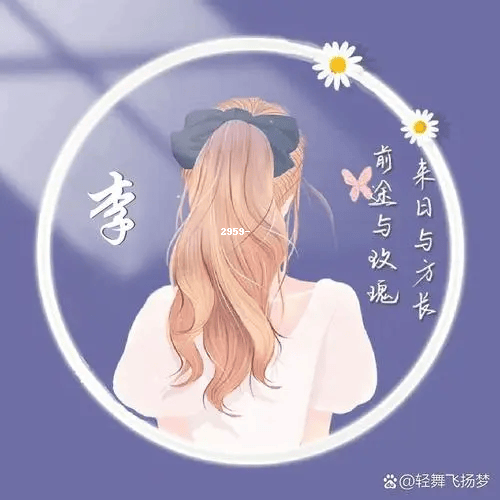 动漫李姓头像图片