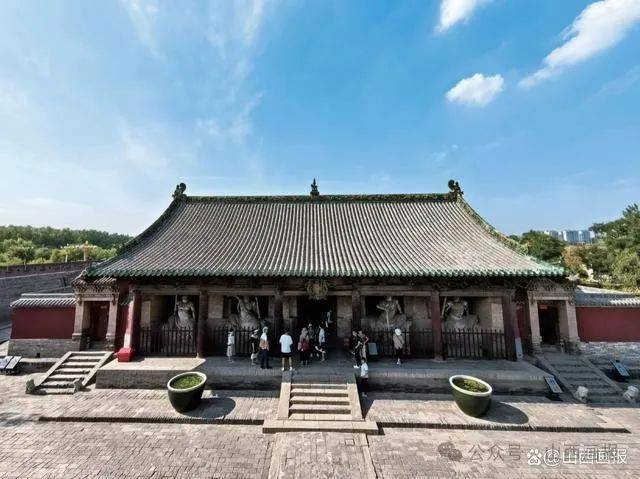 【文博】平遥双林寺:东方彩塑艺术的宝库_菩萨殿_塑像_渡海观音
