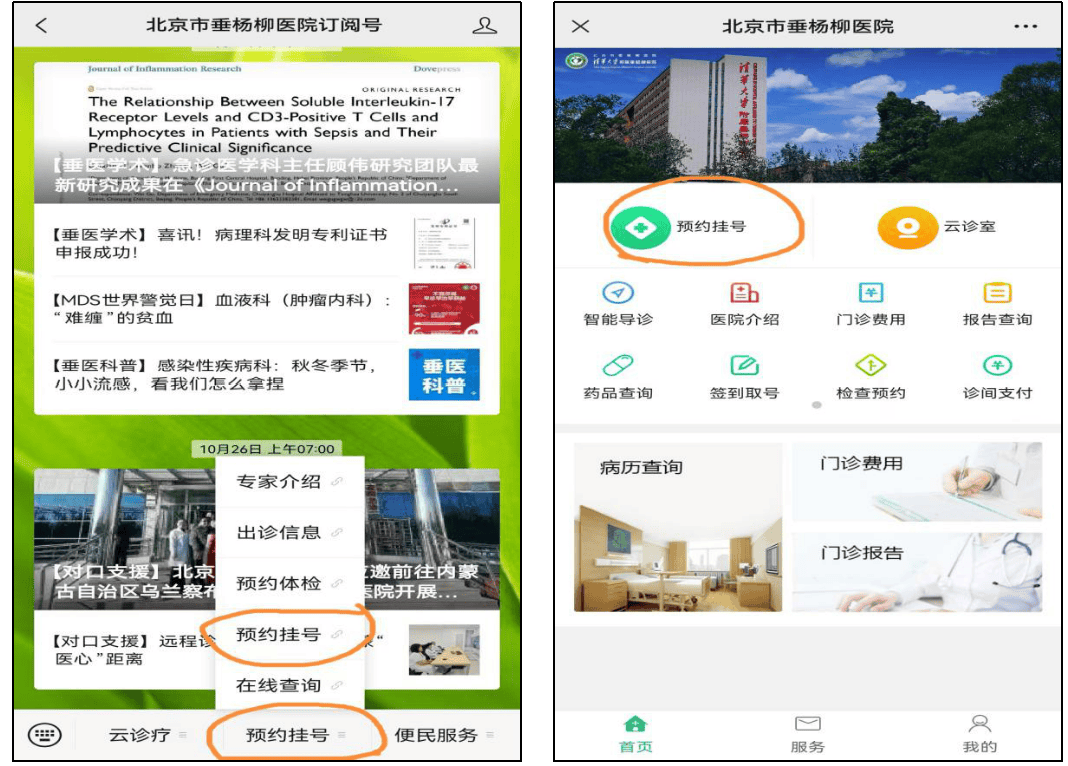 垂杨柳医院挂号(垂杨柳医院挂号预约app)