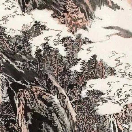 黃君璧 梅石圖 黃君璧-千巖飛瀑圖｜2022春拍- 帝圖拍賣- 領銜全台書畫文物類第