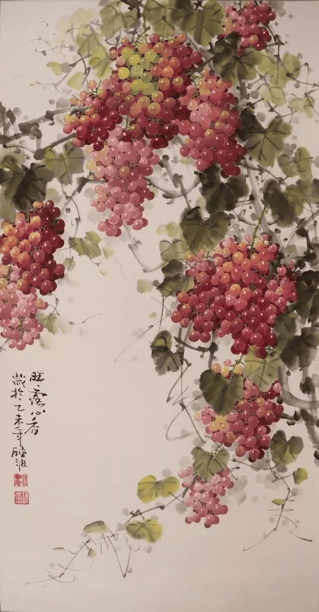 五位名家画葡萄,看得口水都流出来啦!