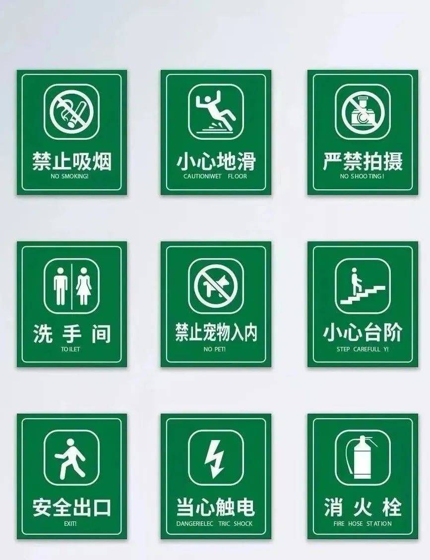 物业标志标牌大全
