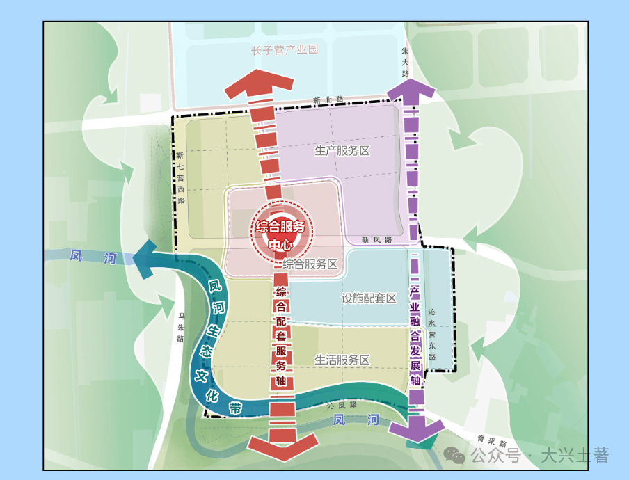 大兴这镇的最新规划草案公示!