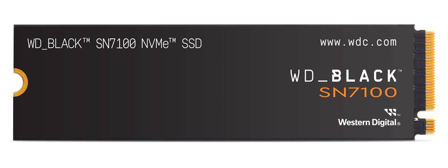 西部数据推出 PCIe 4.0×4 DRAM-less 固态硬盘 WD_BLACK SN7100