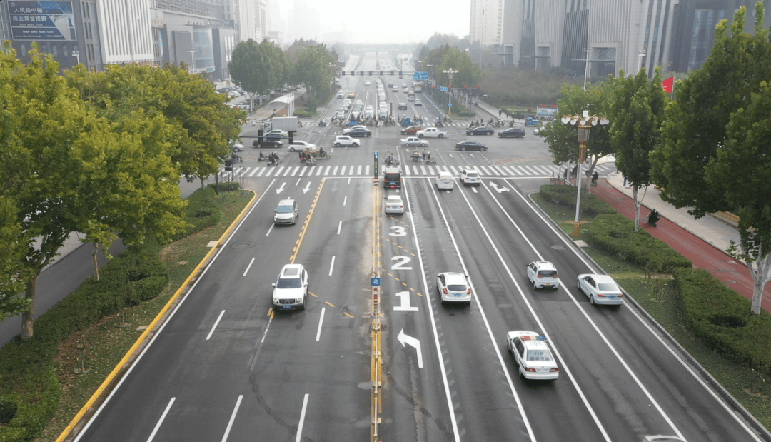 邯郸司机,人民路又有4个路口信号灯有变化