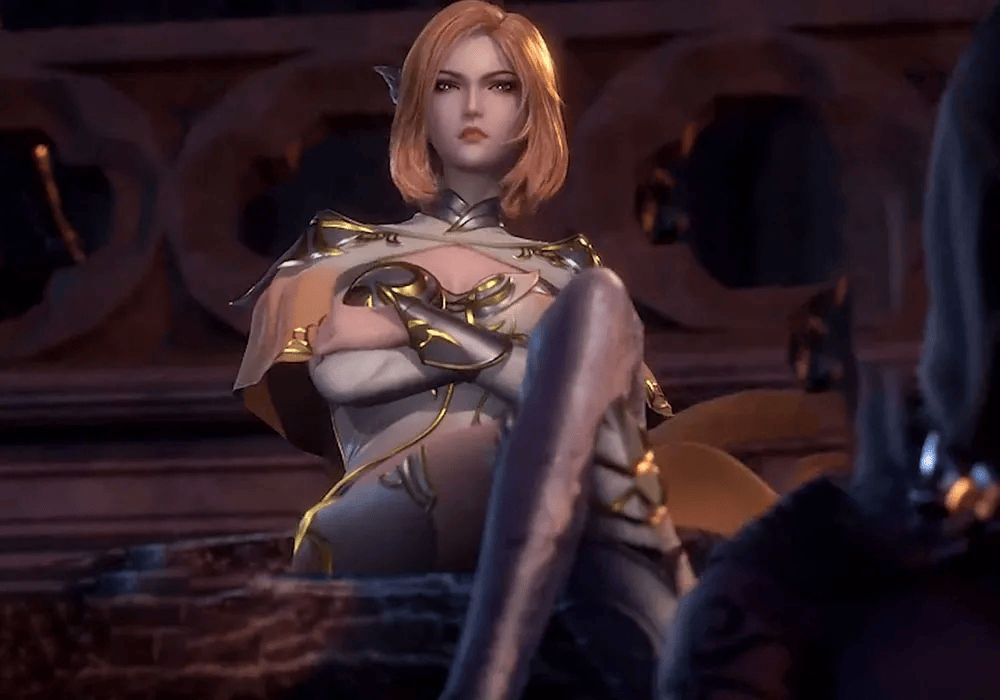 斗罗大陆:8大女神的裤袜,小舞水晶鞋太美,宁荣荣千金范十足,她的坐姿