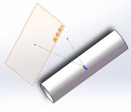 斜切圆管如何用solidworks做展开!