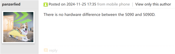 英伟达新款RTX 5090D显卡即将发布，规格或将大幅减产