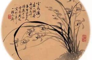 周峻的墨兰艺术:清雅高洁_作品_兰图_兰花