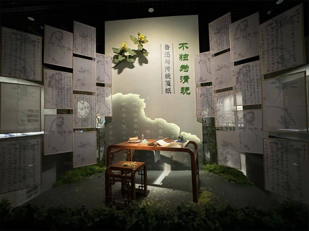 上海鲁迅纪念馆展览导赏:鲁迅与九华堂笺纸