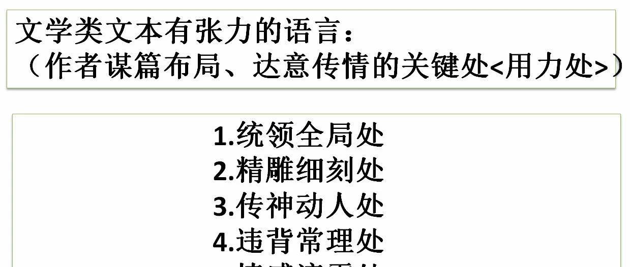 【AI备课】聊聊文学类文本中有张力的语言_读者_形象_情感