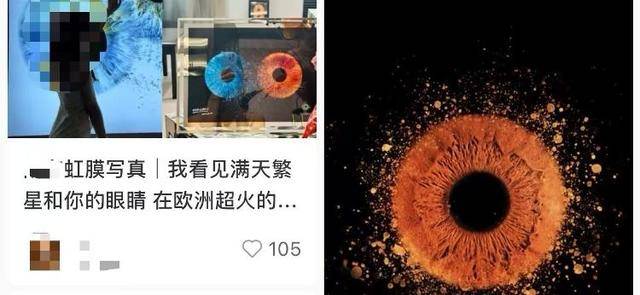 “虹膜写真”火了️网友：给眼珠子拍艺术照安全吗？