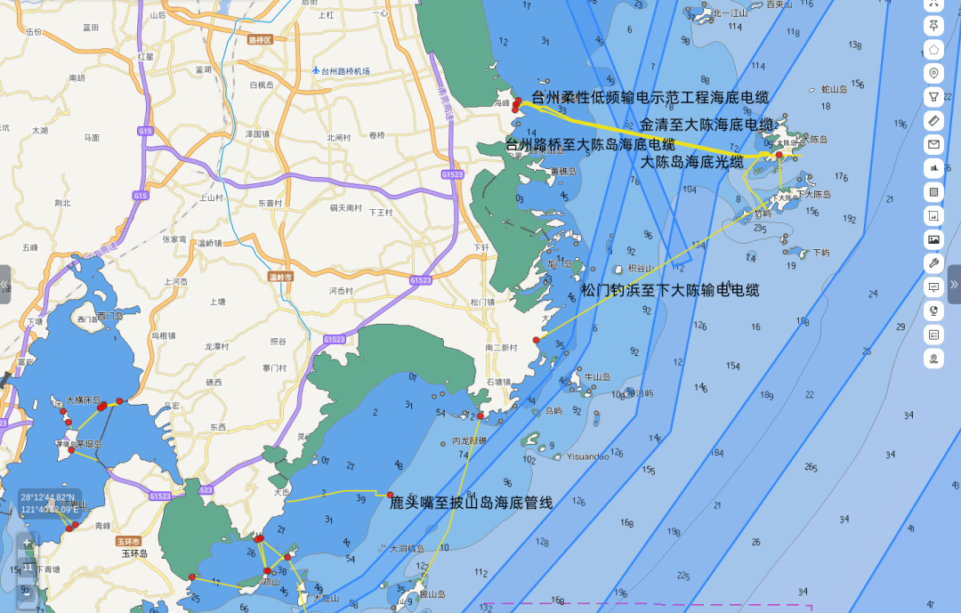 台州温岭沿海水域船舶航行注意事项