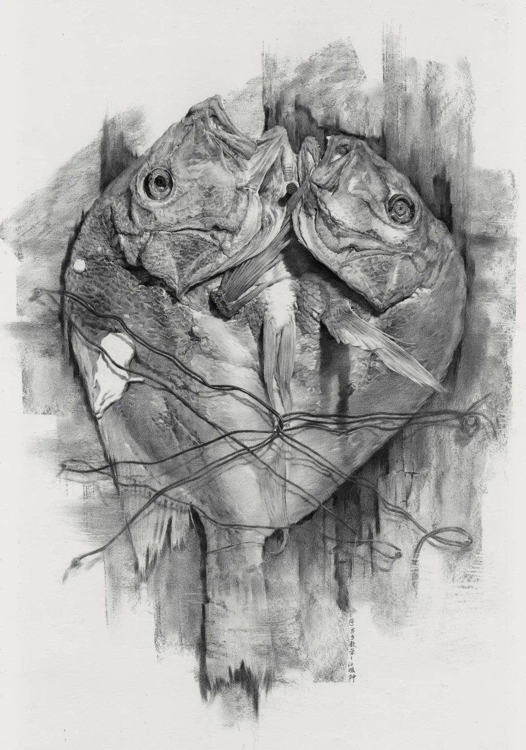 非常变态的精微素描,细节为王