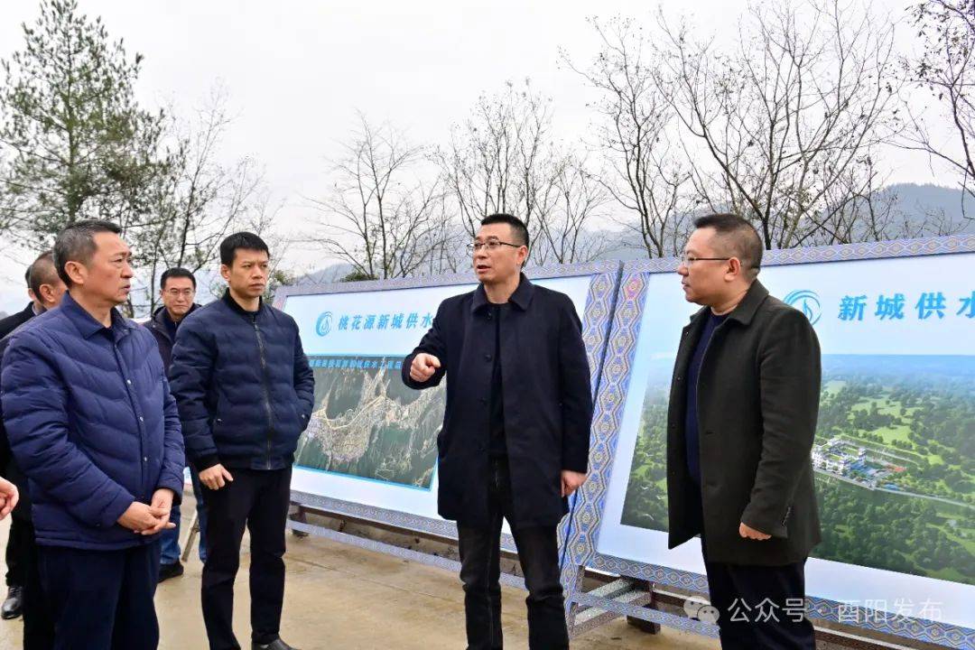 杨通胜到桃花源新城调研