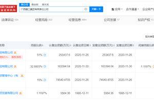 绿地集团所持25.3亿股权被冻结 广西建工25.3亿股权被冻结