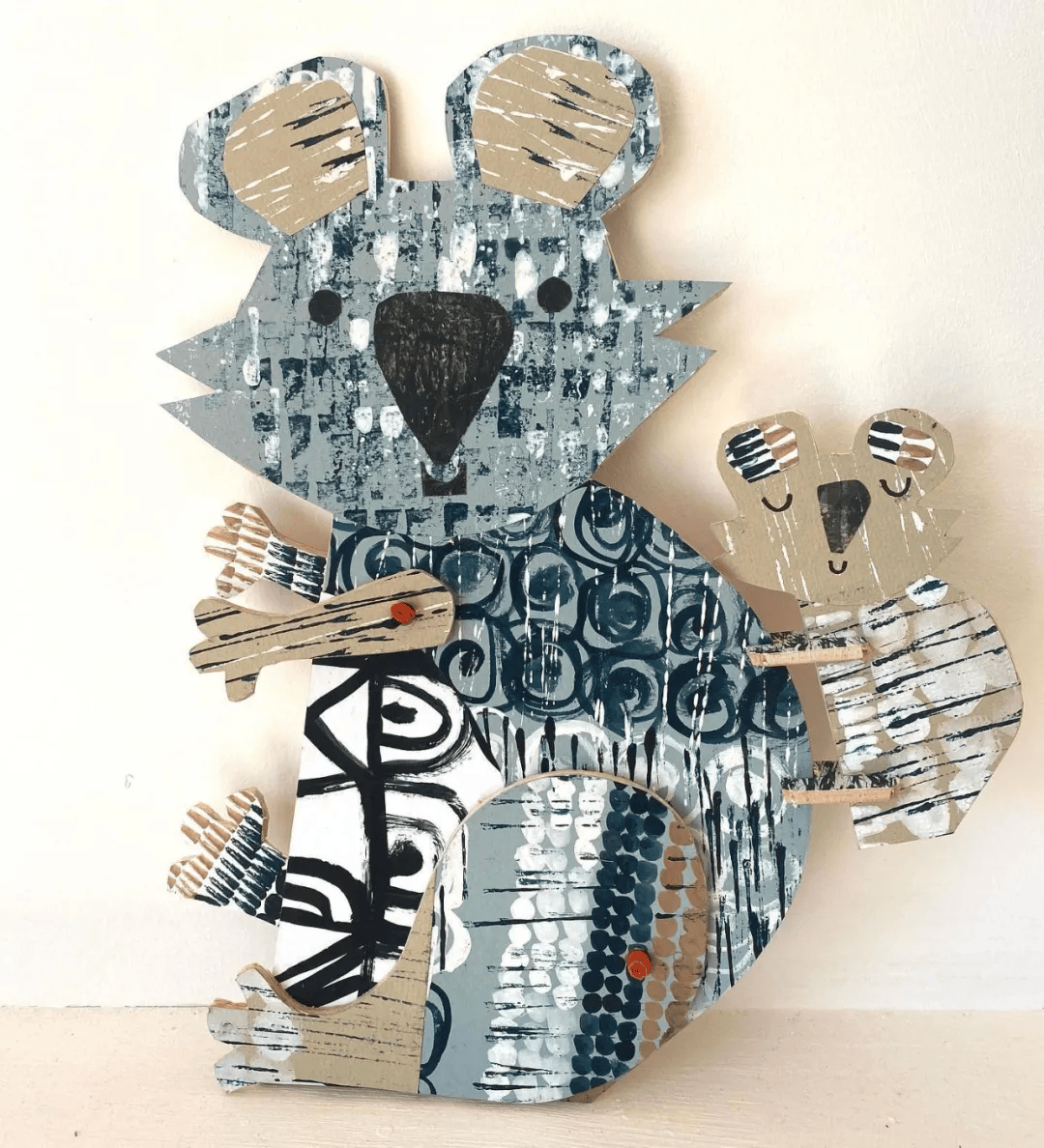 这些都是废纸拼的?