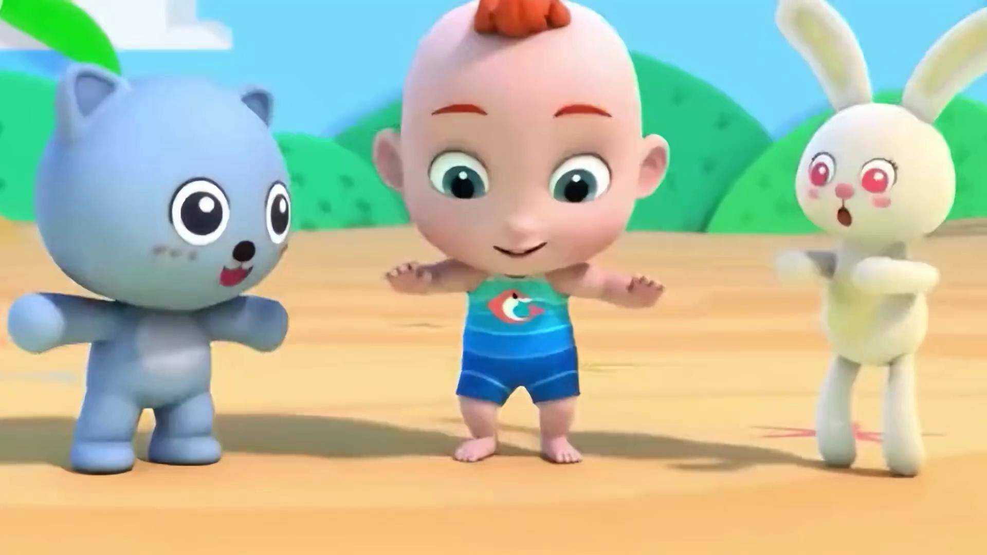 幸福拍手歌 早教 儿童动画 超级宝贝jojo