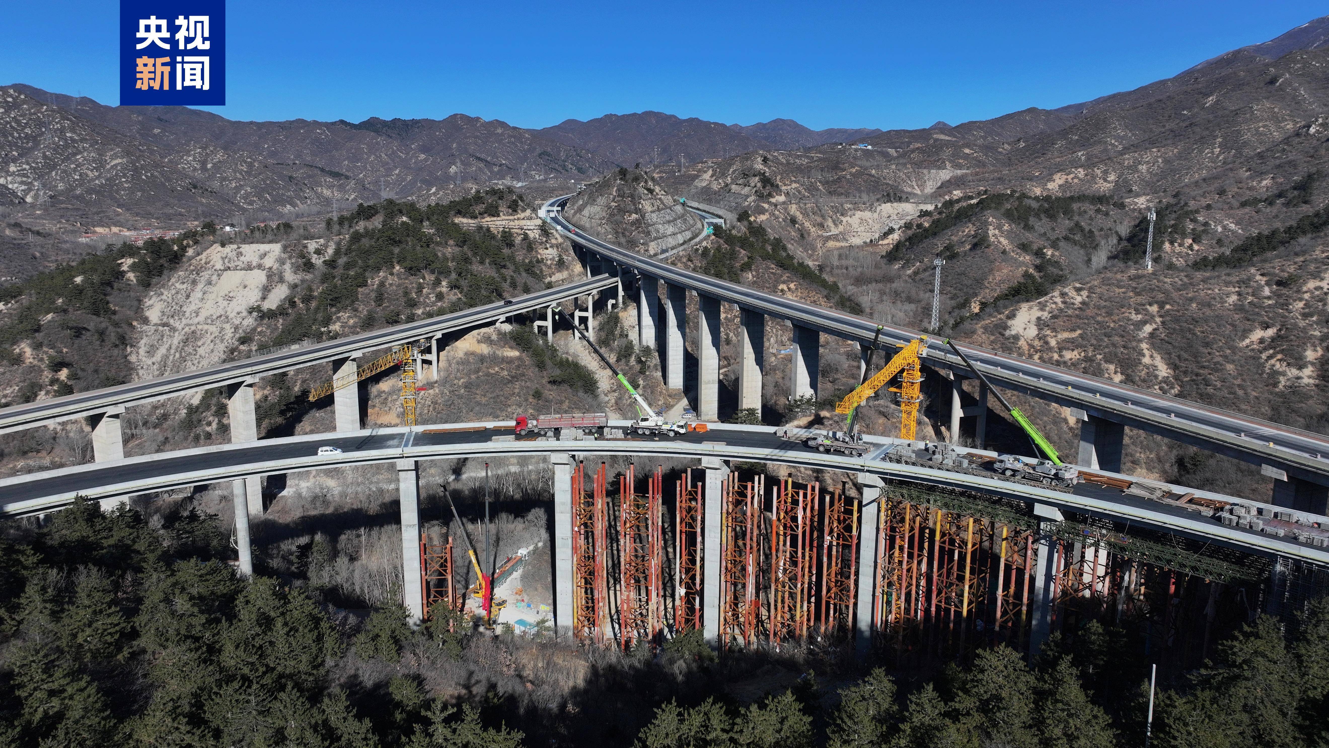 北京正西方向唯一高速公路大通道 年底即將全線通車