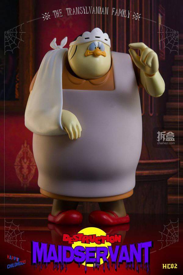 happy childhood 破坏女仆 南妮 怪鸭历险记 18cm 可动人偶