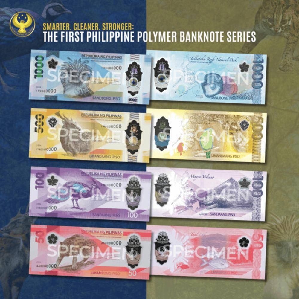 菲律宾中央银行下周将发行新聚合物钞票，一起来看看新钞票特色_搜狐网