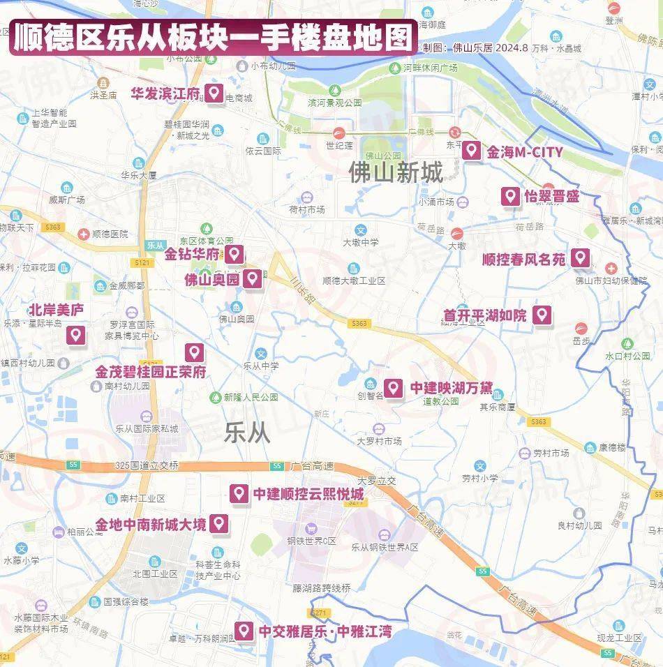 佛山奥园地图图片